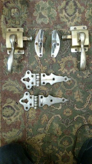 Antique Ice Box Latches And Hinges