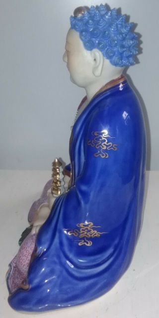 Antique Chinese Porcelain Buddha figurine early Peoples ' s Republic of China. 3
