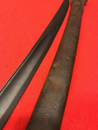 Civil War Model 1840 Cavalry Saber with Scabbard by Friedrick Potter 11