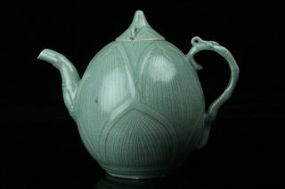 May214 Korean Goryeo Celadon Porcelain Ewer Water Jug