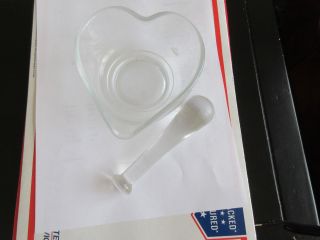 Mortar and Pestle,  Vintage,  Collectible,  Rare,  Glass,  Heart Shape 5