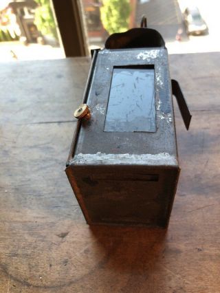 Early Primitive Tin Lantern 1800’s 7