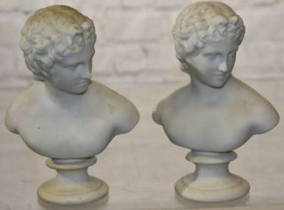 Late 19th Century Antique Busts Of Cupids England,  Circa 1870.  - A Pair