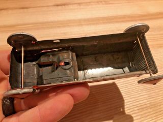 ANTIQUE GERMANY 1925 GELY TIN RACE TOY CAR 5 
