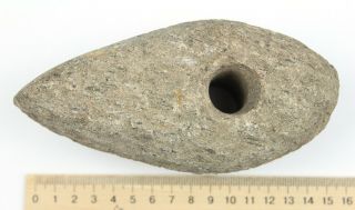 Rare Ancient Battle Stone Axe Hammer Neolithic Early Bronze Age 4 - 3 century BC 2