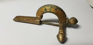 Roman Gilded Crossbow Brooch 3rd,  4th Century Ad