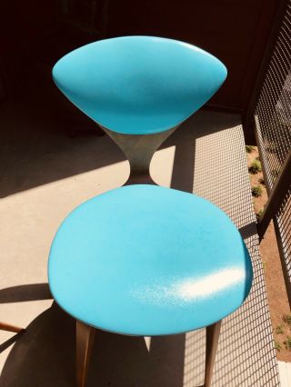 True Blue,  Stunning Norman Cherner Chairs By Plycraft 1950s 10