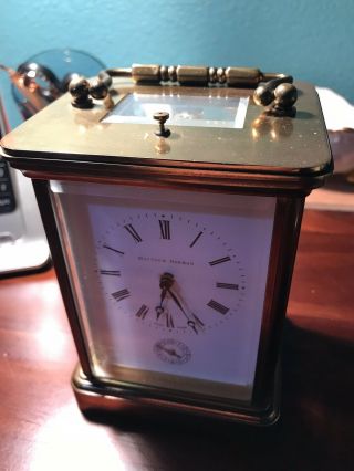 Estate Vintage Matthew Norman Swiss Repeater Carriage Clock 11