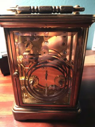 Estate Vintage Matthew Norman Swiss Repeater Carriage Clock 5