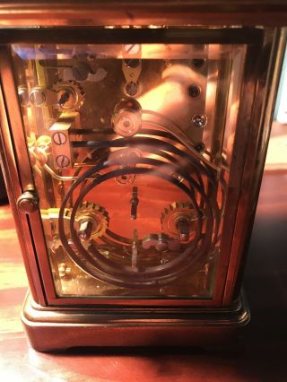 Estate Vintage Matthew Norman Swiss Repeater Carriage Clock 6