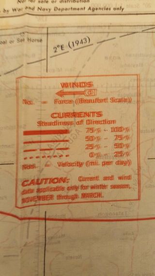WWII AAF Cloth Chart Pilot Escape Map Philippine Series (Two sided) C43 and C44 10