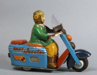 1950s BABY SCOOTER - Japan SCROLL DOWN for LARGER Photos 2