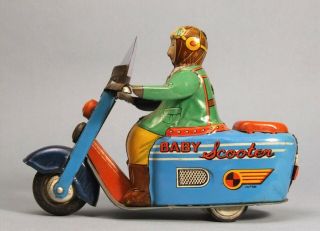 1950s BABY SCOOTER - Japan SCROLL DOWN for LARGER Photos 6