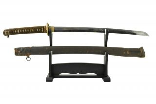 SHINTO WWII Japanese Samurai Sword SHIN GUNTO WAKIZASHI NIHONTO WW2 BLADE 4