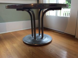 Rare Green Machine Age Art Deco Table = Priced To Sell
