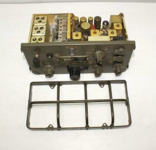 TELEFUNKEN RECEIVER Part of RT - 77/GRC - 9 - GY Short Wave Tube Radio Army 3