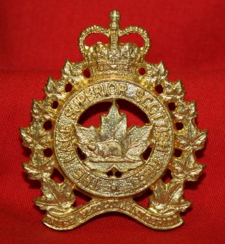 The Lake Superior Scottish Regt Cap Badge Q46 Qc