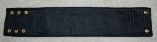 Canadian Arm Band/Brassard - PROVOST - United Carr (Red lettering & 3 snaps) 2