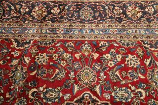 Wool Persian Traditional Area Rug Oriental Floral Hand - Knotted Carpet 8 x 12 RED 12