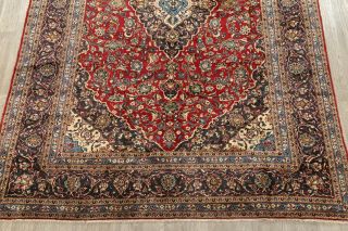 Wool Persian Traditional Area Rug Oriental Floral Hand - Knotted Carpet 8 x 12 RED 4
