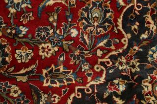 Wool Persian Traditional Area Rug Oriental Floral Hand - Knotted Carpet 8 x 12 RED 6