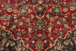 Wool Persian Traditional Area Rug Oriental Floral Hand - Knotted Carpet 8 x 12 RED 7