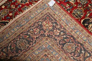 Wool Persian Traditional Area Rug Oriental Floral Hand - Knotted Carpet 8 x 12 RED 8