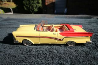 1957 Bandai Ford Fairlane Convertible Friction Toy