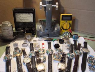 Swiss Bulova Accutron 214 Brass Desk Mantel Clock Restored RARE w/Boxes STUNNING 12