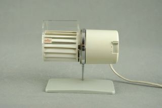 Vintage BRAUN HL1 Desk FAN REINHOLD WEISS Germany Modernist 60s 70s 80s 4