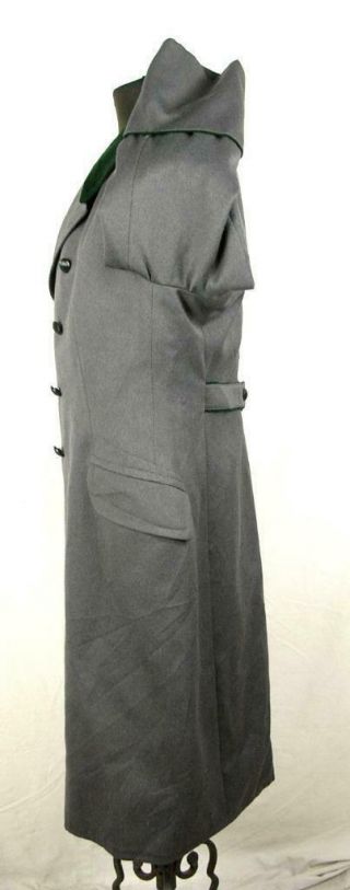 WW2 WWII GERMAN ARMY FORESTRY SERVICE OFFICER COAT GREATCOAT 4