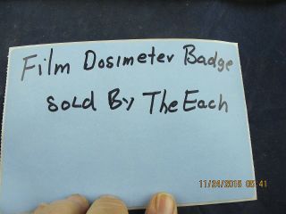 Film Dosimeter Badge Holder Atomic Energy Commission,  Civil Defense,  Military,  C 4