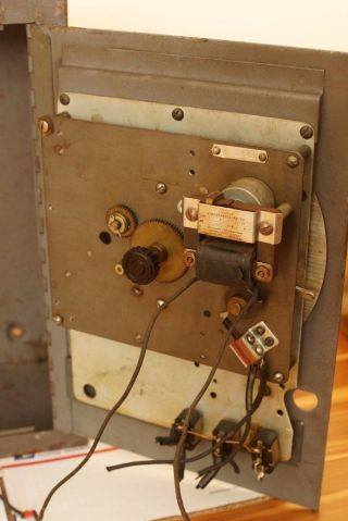 Vintage Industrial Simplex Time Recorder Model R83 5