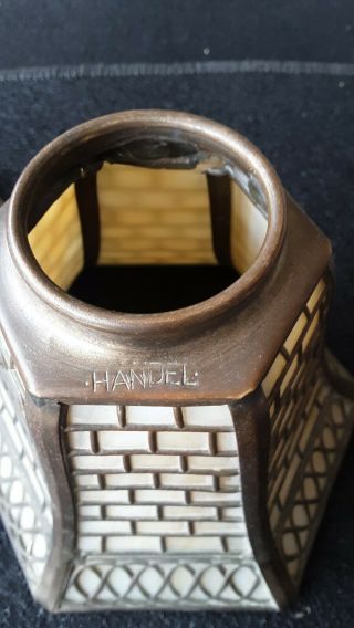 Handel lamp shades signed 21/4 fitter 2