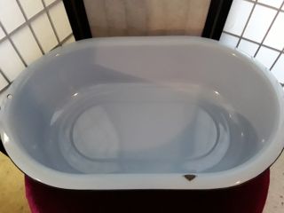 Vintage Agate Large Baby Bath