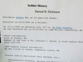 52nd Massachusetts Infantry soldier cdv photograph 5