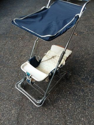 Vintage Peterson Baby Stroller High Chair 1950 