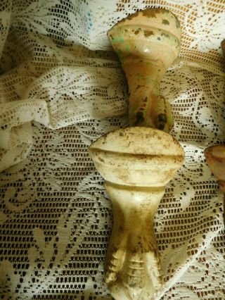 4 Antique Bathtub Bath Tub Claw Foot Cast Iron Legs - 2