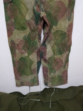 RARE 1950 ' S Vintage UK Army Winter Pants Trousers British Military Clothes 6