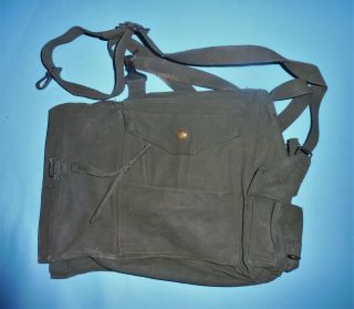 Canadian Army Respirator Carrier For 1951 Pattern Webbing C3
