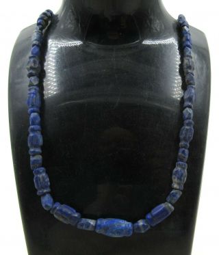 Authentic Ancient Roman Era Lapis Lazuli Necklace - J103