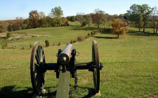 Cannon ball,  grap shot stand. ,  Battle of Vicksburg.  CIVIL WAR ARTILLERY 10