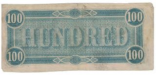 1864 Confederate $100 bill (4) 2