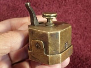 1800 - s ANTIQUE 10 - blade BLOOD LETTING TOOL SCARIFICATOR BLEEDER EUROPEAN 3