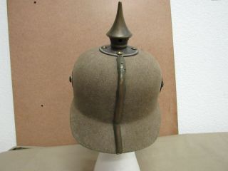 WWI German Spiked Helmet no guts 3