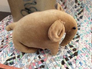 Kay Cloud 2015 Folk Art Velveteen Elephant 7 " Stuffed Rag Doll