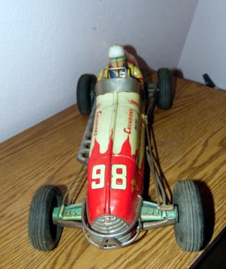 1950 ' s friction Yonezawa Indianapolis Style champions racer 3