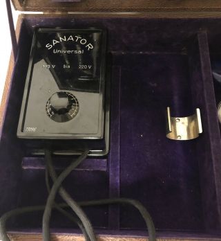 Extensive Violet Ray Wand Electric Shock Therapy Machine Vintage Sanator 7