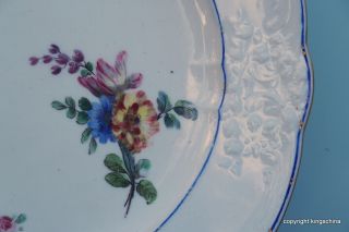 FINE Sevres Plate 1764 LOUIS XV porcelain assiette porcelaine vase pate tendre 2