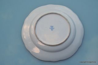 FINE Sevres Plate 1764 LOUIS XV porcelain assiette porcelaine vase pate tendre 5